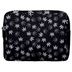 Weed Pattern Make Up Pouch (large) by Valentinaart