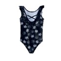 Weed Pattern Kids  Frill Swimsuit View2