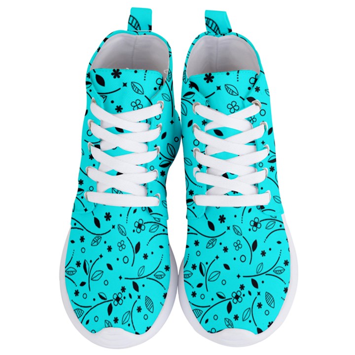 Powerful Feelings - Pattern Women s Lightweight High Top Sneakers