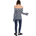 No Interruptions - geometric design Off Shoulder Long Sleeve Top View2