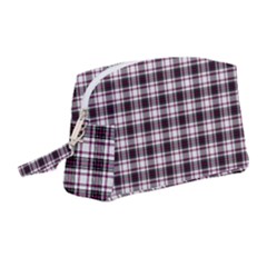 Tartan Pattern Wristlet Pouch Bag (medium)