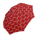 Red Illustrations Background Folding Umbrellas View2