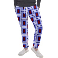 Abstract Square Illustrations Background Men s Jogger Sweatpants