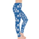 Background Blue Colors Leggings  View4