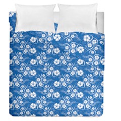 Background Blue Colors Duvet Cover Double Side (Queen Size)