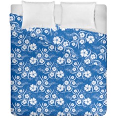 Background Blue Colors Duvet Cover Double Side (California King Size)