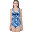 Background Blue Colors One Piece Swimsuit View1