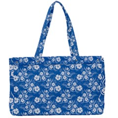 Background Blue Colors Canvas Work Bag