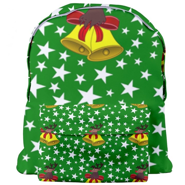 Illustration Background Paper Stars Giant Full Print Backpack