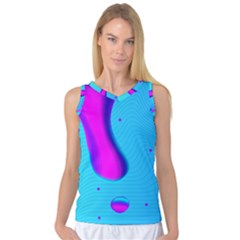 Liquid Abstract Modern Design Women s Basketball Tank Top by Pakrebo