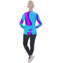 Liquid Abstract Modern Design Casual Zip Up Jacket View2