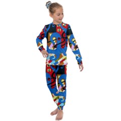 Creativeness Art Illustration Kids  Long Sleeve Set 