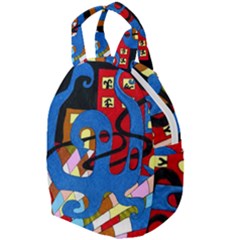 Creativeness Art Illustration Travel Backpacks by Pakrebo