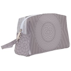 Certificate Rosette Diploma Design Wristlet Pouch Bag (large)