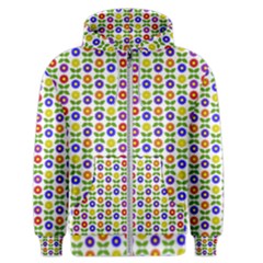 Flowers Colors Colorful Flowering Men s Zipper Hoodie by Pakrebo