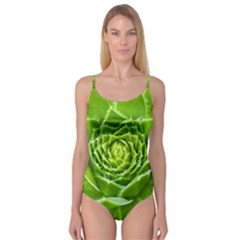 Wurz Houseleek Turmeric Plant Camisole Leotard  by Pakrebo