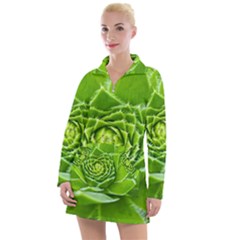 Wurz Houseleek Turmeric Plant Women s Hoodie Dress by Pakrebo