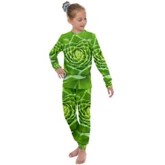 Wurz Houseleek Turmeric Plant Kids  Long Sleeve Set 