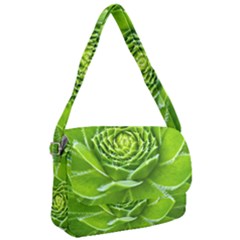 Wurz Houseleek Turmeric Plant Courier Bag by Pakrebo