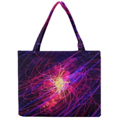 Abstract Cosmos Space Particle Mini Tote Bag by Pakrebo