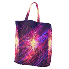 Abstract Cosmos Space Particle Giant Grocery Tote by Pakrebo