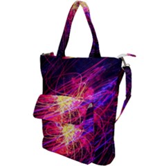 Abstract Cosmos Space Particle Shoulder Tote Bag by Pakrebo