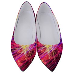 Abstract Cosmos Space Particle Women s Low Heels by Pakrebo