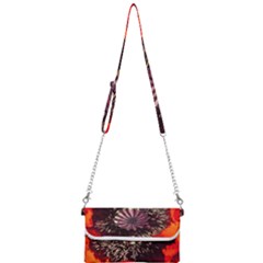 Ornamental Poppies Half Rosette Plant Mini Crossbody Handbag by Pakrebo