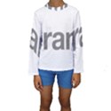 Theranos Logo Kids  Long Sleeve Swimwear View1