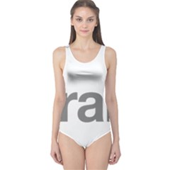 Theranos Logo One Piece Swimsuit by milliahood