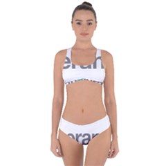 Theranos Logo Criss Cross Bikini Set by milliahood