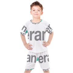 Theranos Logo Kids  Tee And Shorts Set by milliahood