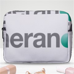 Theranos Logo Make Up Pouch (large) by milliahood