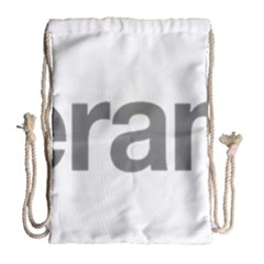 Theranos Logo Drawstring Bag (large) by milliahood