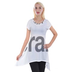 Theranos Logo Short Sleeve Side Drop Tunic by milliahood