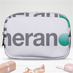 Theranos Logo Make Up Pouch (small) by milliahood