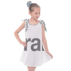 Theranos Logo Kids  Tie Up Tunic Dress by milliahood