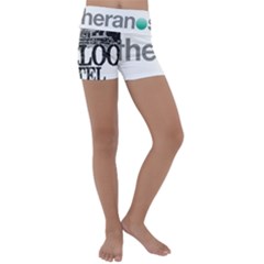 Theranos Logo Kids  Lightweight Velour Yoga Shorts by milliahood