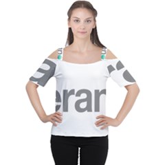 Theranos Logo Cutout Shoulder Tee