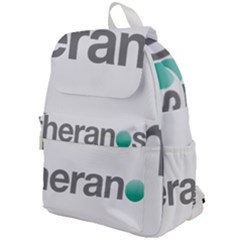 Theranos Logo Top Flap Backpack