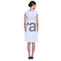 Theranos Logo Short Sleeve Front Wrap Dress View2