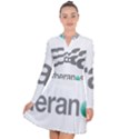 Theranos Logo Long Sleeve Panel Dress View1