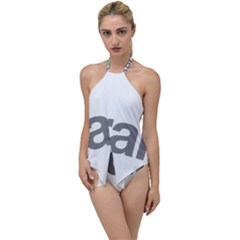 Theranos Logo Go With The Flow One Piece Swimsuit