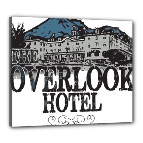 The Overlook Hotel Merch Canvas 24  X 20  (stretched) by milliahood