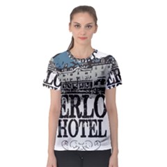 The Overlook Hotel Merch Women s Sport Mesh Tee