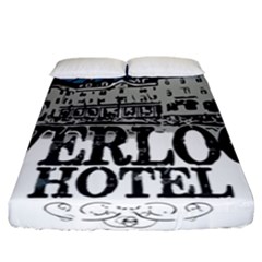 The Overlook Hotel Merch Fitted Sheet (california King Size) by milliahood