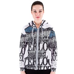 The Overlook Hotel Merch Women s Zipper Hoodie by milliahood