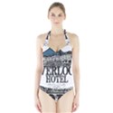 The Overlook Hotel Merch Halter Swimsuit View1