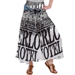 The Overlook Hotel Merch Satin Palazzo Pants by milliahood