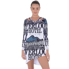 The Overlook Hotel Merch Asymmetric Cut-out Shift Dress